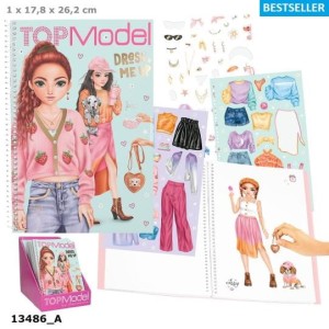 13486 Zestaw Dress Me Up BIG Top Model 