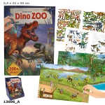 13606 Zestaw kreatywny z naklejkami Dino Zoo