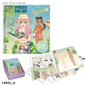 13831 Zestaw Dress Me Up Top Model Safari