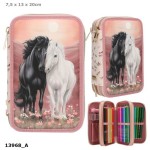 13968 Piórnik potrójny z wyposażeniem Miss Melody Blossom Pony 