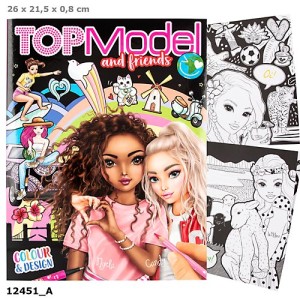12451 Kolorowanka TOPModel and Friends