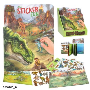 12467 Zestaw z naklejkami Dinoworld 