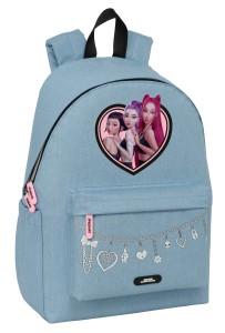 642651775 Plecak młodzieżowy K-POP Demon Hunters Denim 